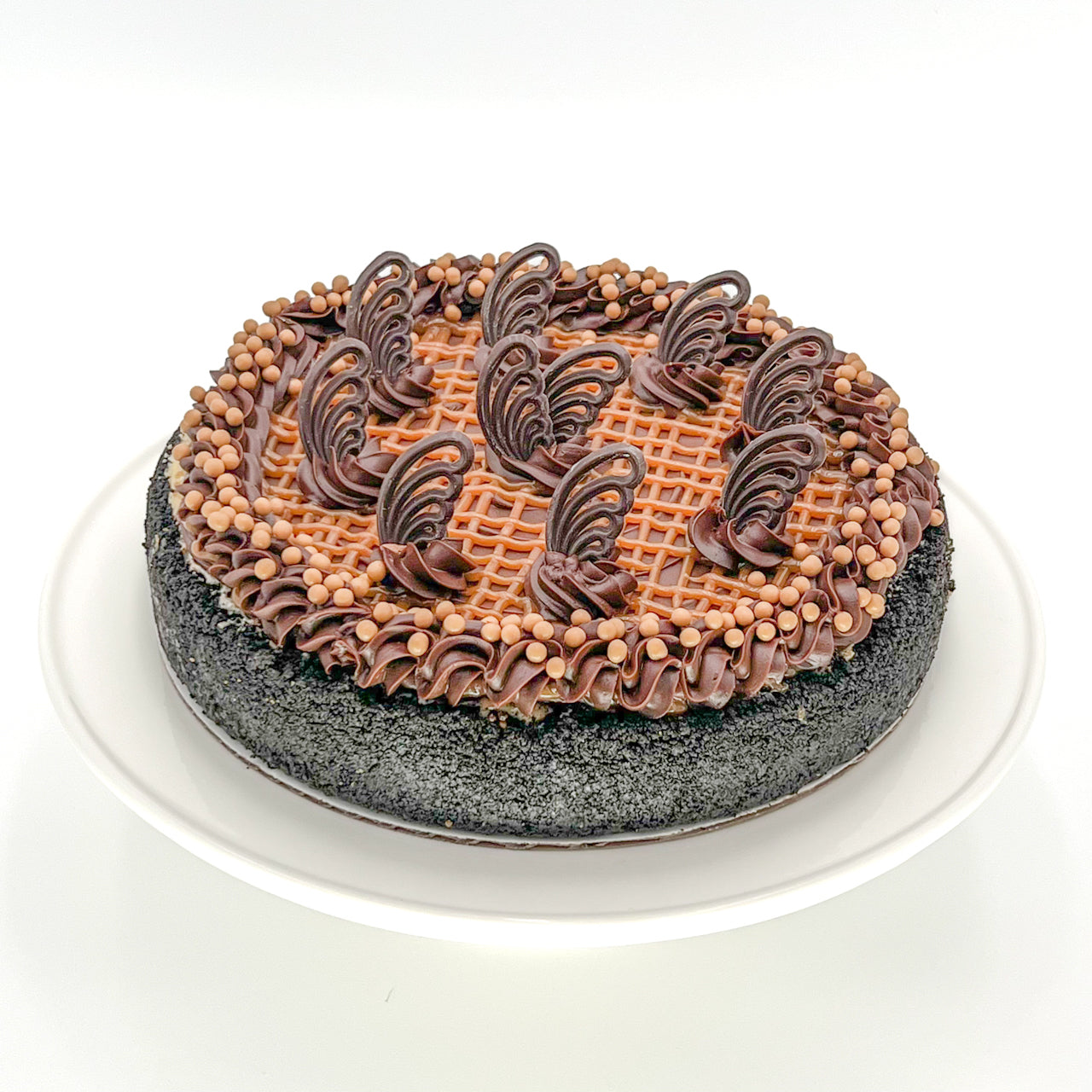 Salted Caramel Chocolate Cheesecake