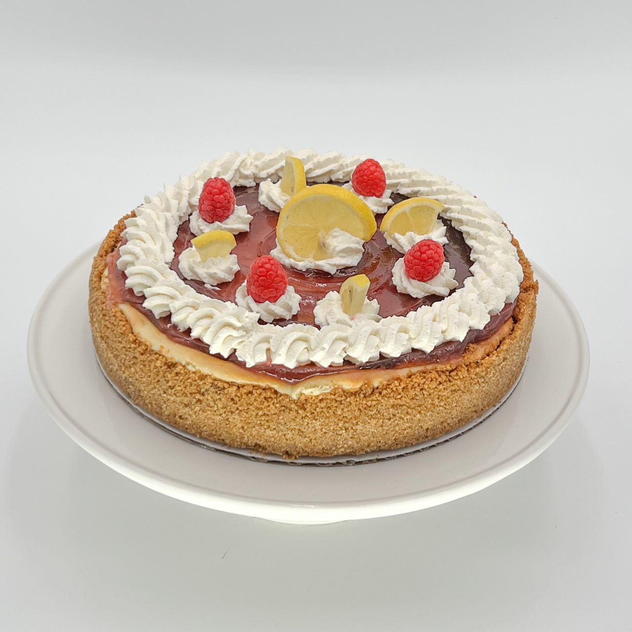 Raspberry Lemonade Cheesecake