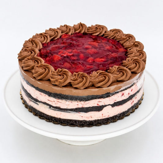 Icebox Chocolate Strawberry Bavarian