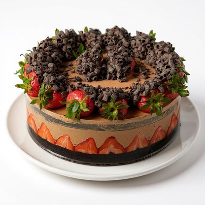 Chocolate Strawberry Bavarian