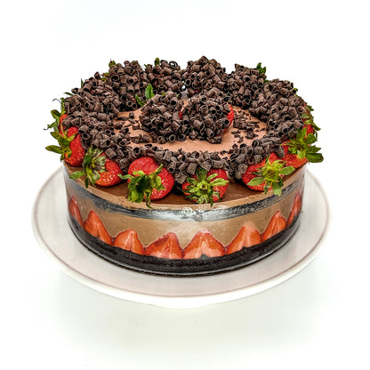 Chocolate Strawberry Bavarian