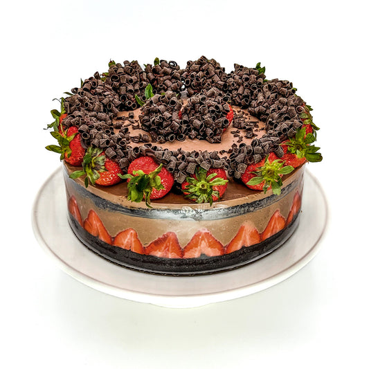 Chocolate Strawberry Bavarian