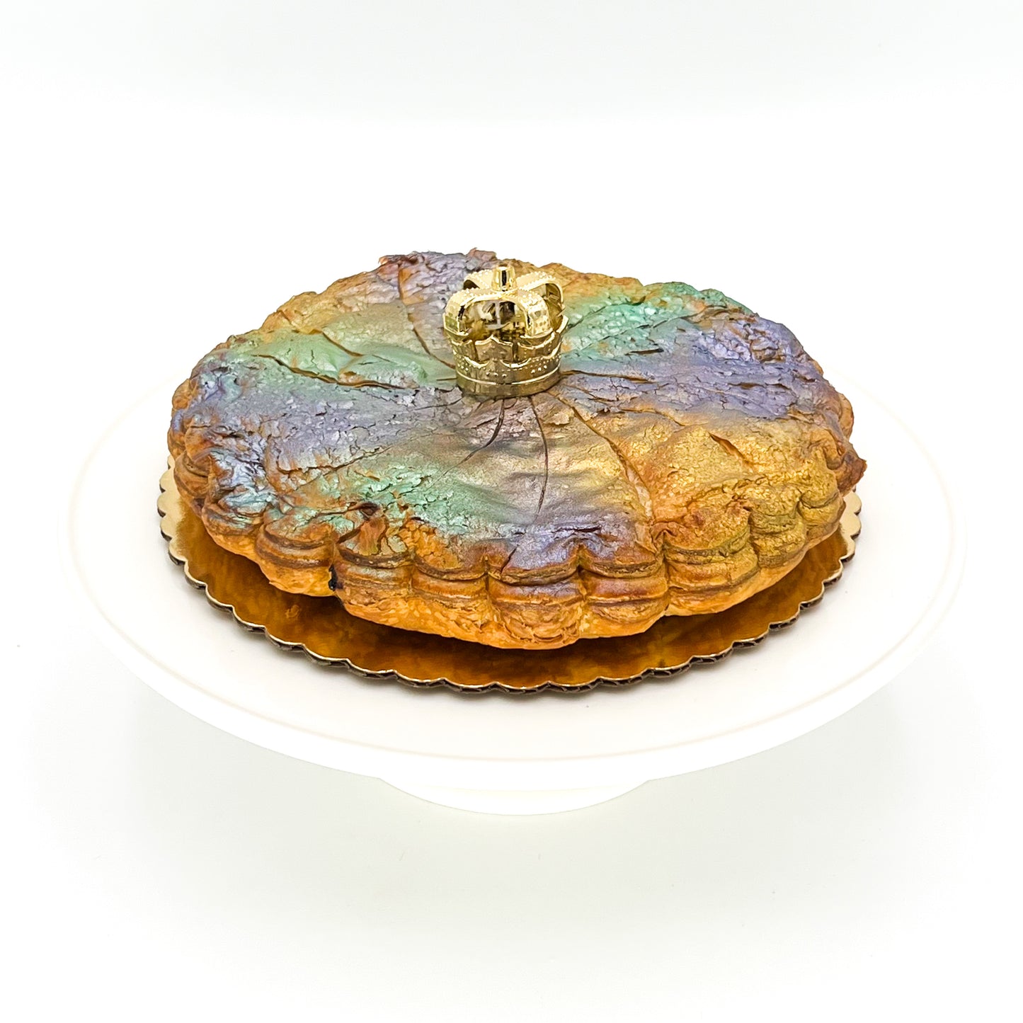 Apple Cream Cheese French King Cake