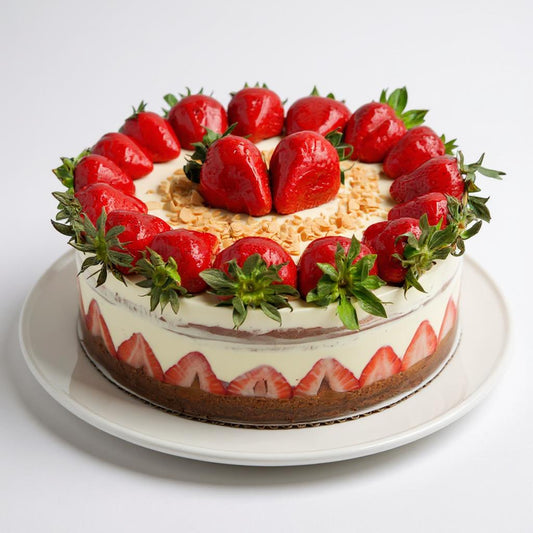 Strawberry Bavarian Gourmet Cake